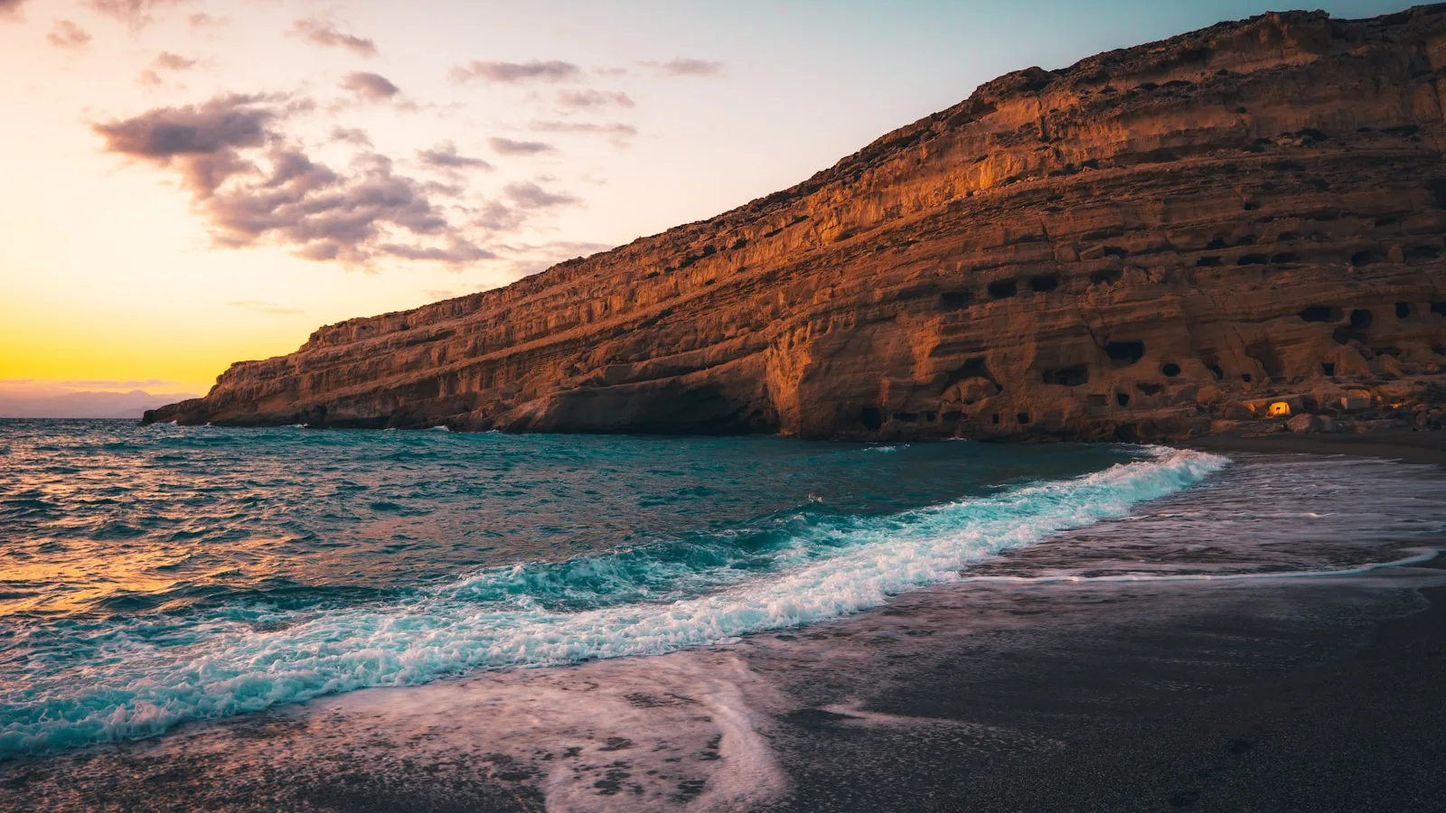 ️ Les plages accessibles depuis Matala