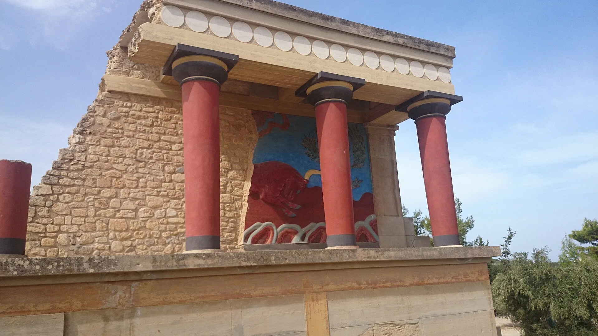 ️ La visite de Knossos