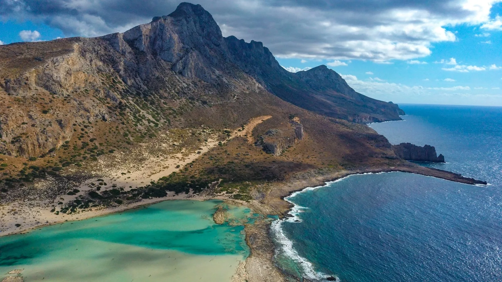 La lagune de Balos et la forteresse de Gramvousa